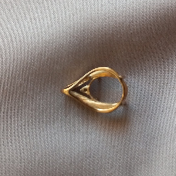 10K Yellow Gold w Diamond Pendant Casting. - Picture 2 of 4